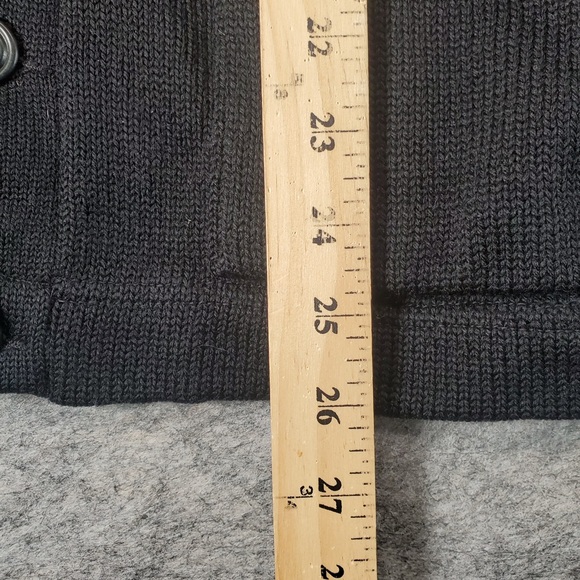 Vintage Appalachian Athletic House Cardigan Mens Small Black 1940s 50s Letterman - Picture 11 of 16